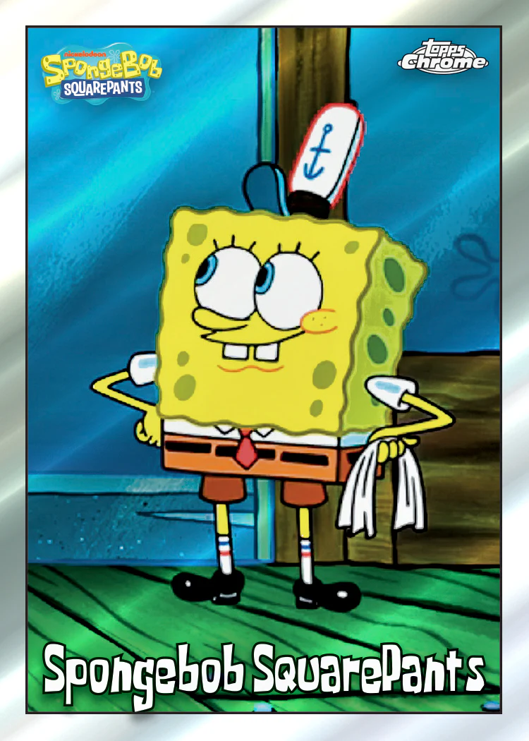 2025 Topps Chrome® SpongeBob 25th Anniversary - Hobby Box